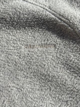 Forro polar Salomon gris