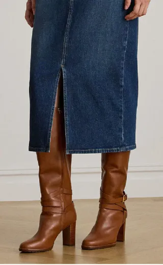 Falda Vaquera MIDI. Visita mi armario, te gustará