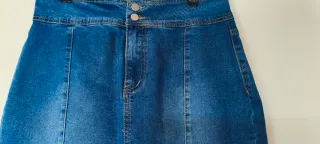Falda Vaquera MIDI. Visita mi armario, te gustará