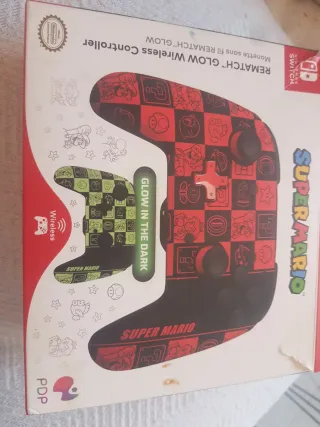 Mando Inalámbrico Super Mario Glow PDP