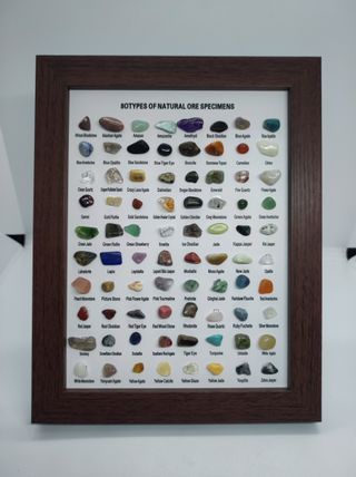 Collezione 80 Pietre e Minerali Naturali Educativo