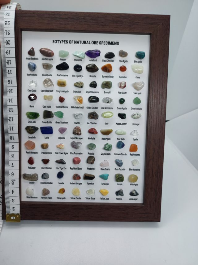 Collezione 80 Pietre e Minerali Naturali Educativo