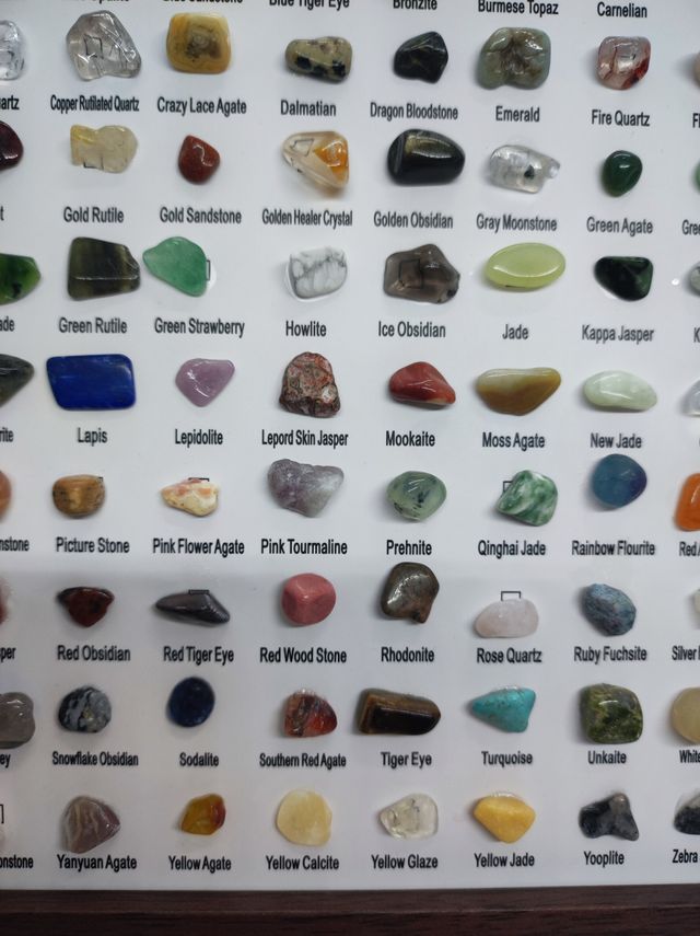 Collezione 80 Pietre e Minerali Naturali Educativo