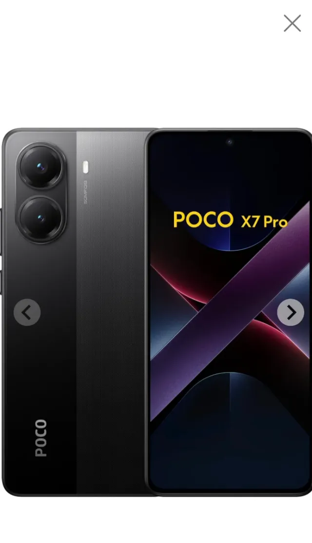 Poco X7 Pro Negro Seminuevo