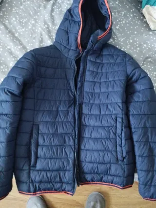 Cappotto per bambini 152 cm blu navy