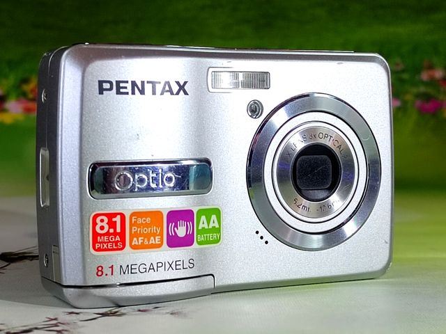 PENTAX OPTIO E40 Silver 1004S