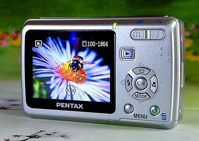 PENTAX OPTIO E40 Silver 1004S