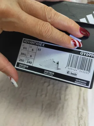 Zapatillas Adidas Blancas y Verdes Nuevas