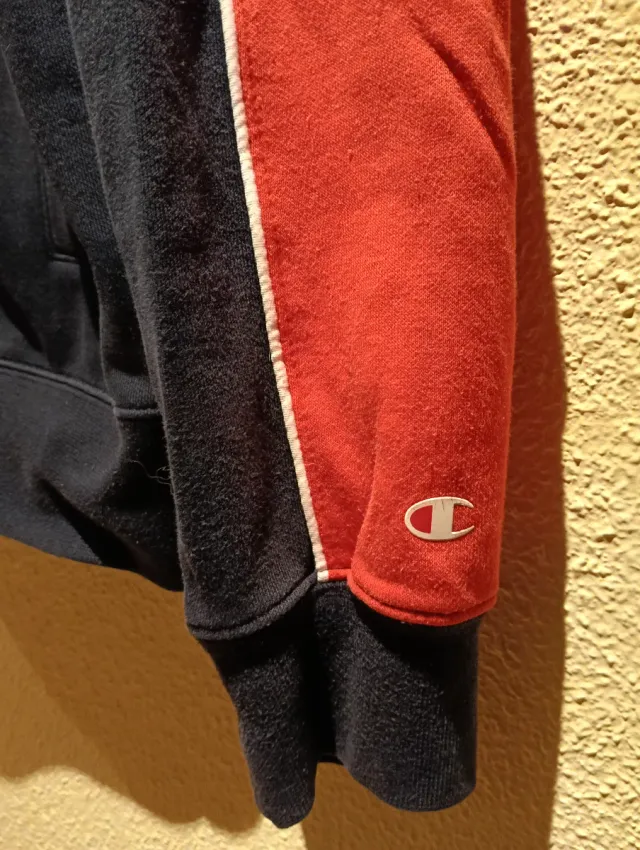 Chaqueta Champion Vintage Roja y Negra