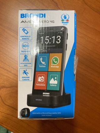 Brondi Amico Vero 4G - Telefono per Anziani