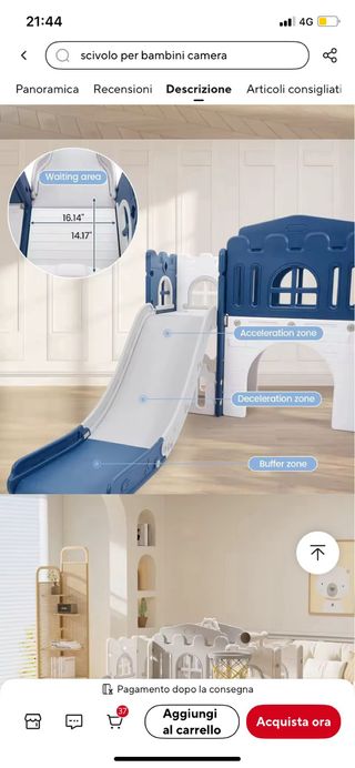 Giochi per bambini parco giochi scivolo