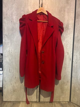 Cappotto Piazza Italia donna rosso
