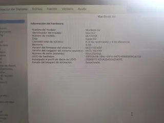 MacBook Air M2 Chip Plata