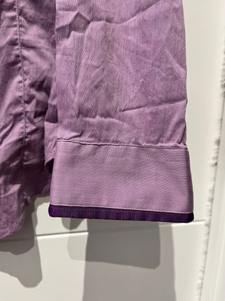 Camisa morada F&J Slim Fit Talla 5