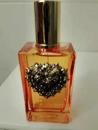 Perfume Mujer Corazón Dorado