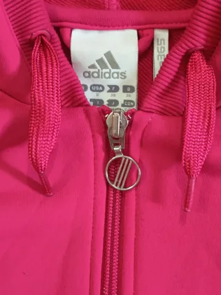 Giacca tuta Adidas donna rosa tg S