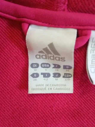 Giacca tuta Adidas donna rosa tg S