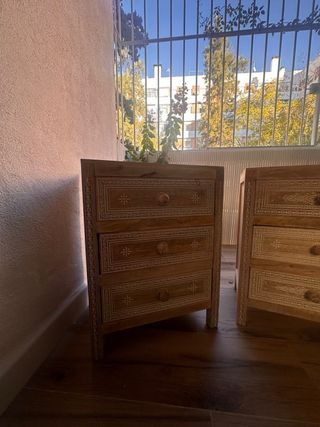 Mesitas de noche Sklum madera