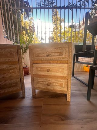 Mesitas de noche Sklum madera