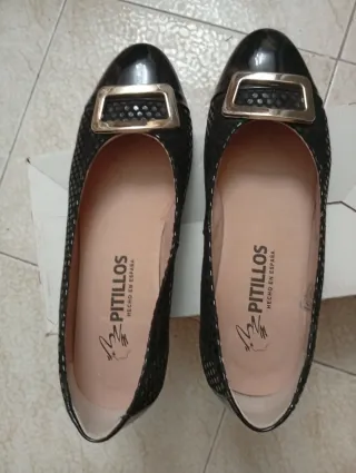 Zapatos Pitillos Negros Elegantes Mujer