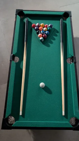 Mesa Multijuego Billar, Hockey y Ping Pong