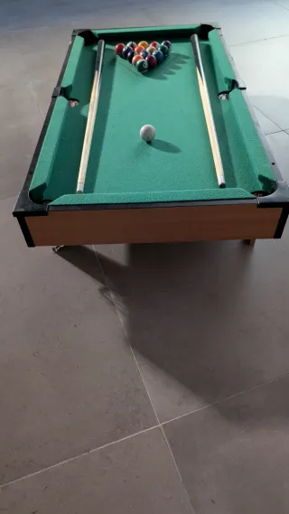 Mesa Multijuego Billar, Hockey y Ping Pong