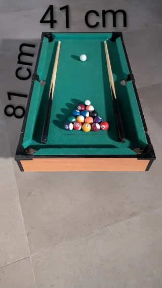 Mesa Multijuego Billar, Hockey y Ping Pong