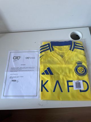 Maglia Al Nassr Cristiano Ronaldo firmata taglia S