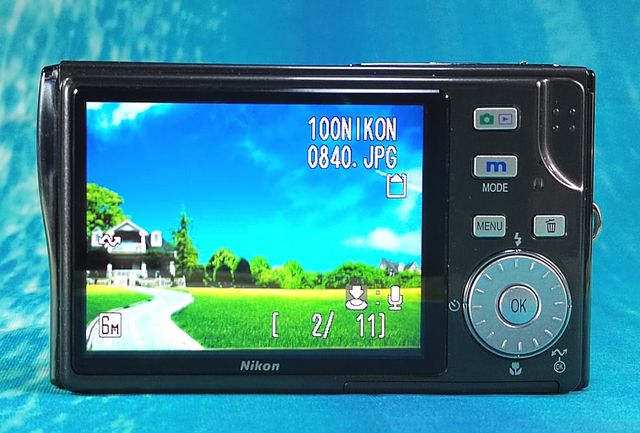 Nikon Coolpix S6 Wifi Silver 2407S