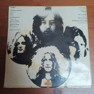 Vinilo LP Led Zeppelin III Hard Rock