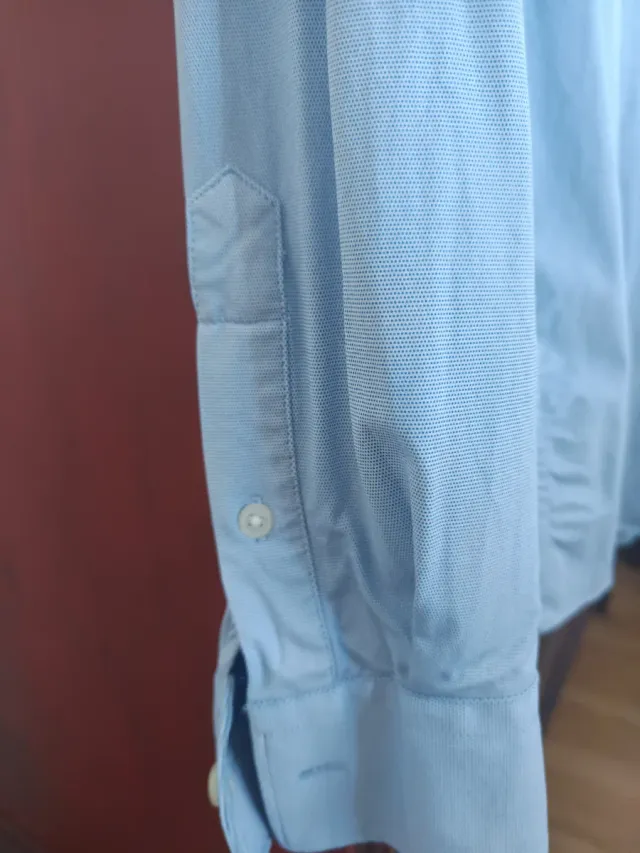 Camisa Zara Hombre Talla S Azul