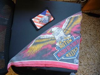 Cartera y pañuelo Harley Davidson a juego