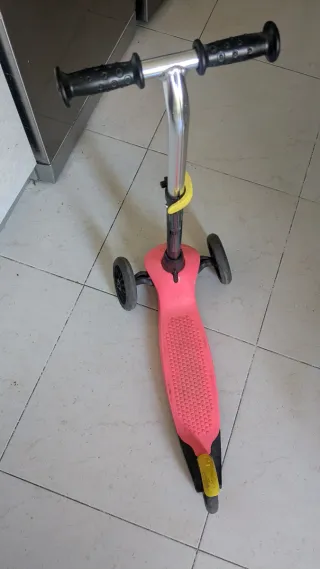 Patinete infantil 3 ruedas rosa