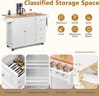 Isola da Cucina Smart – Compatta, Mobile, Geniale!