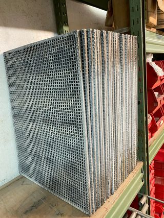 Bandejas de malla acero inoxidable