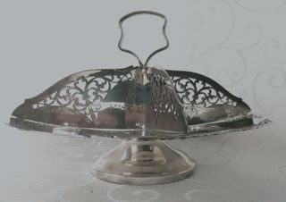 Alzata 4 sezioni BHLD Vintage placcata argento