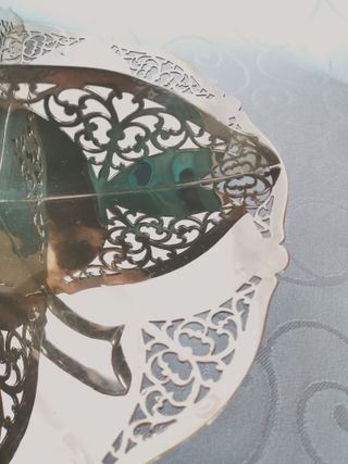 Alzata 4 sezioni BHLD Vintage placcata argento