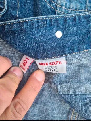 Giubbino Jeans Miss Sixty-Vintage-Donna Tg. M