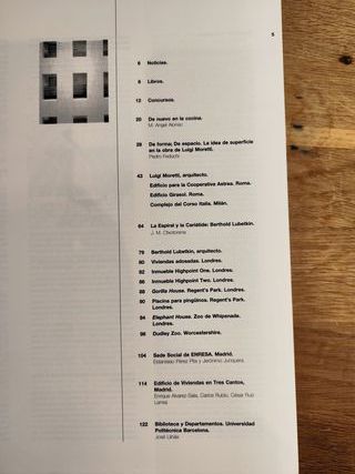 Lote 4revistas Arquitectura COAM – Números 278–284