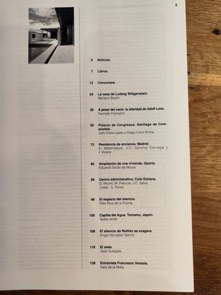 Lote 4revistas Arquitectura COAM – Números 278–284