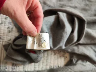 Maglietta Polo Club manica lunga grigia taglia 14