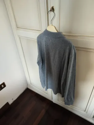 Maglietta Polo Club manica lunga grigia taglia 14