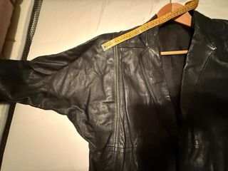 Cazadora de piel para mujer años 90