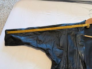 Cazadora de piel para mujer años 90