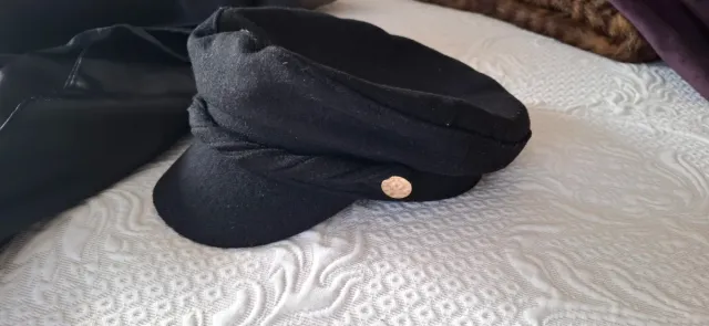 Boina de capitán forrada