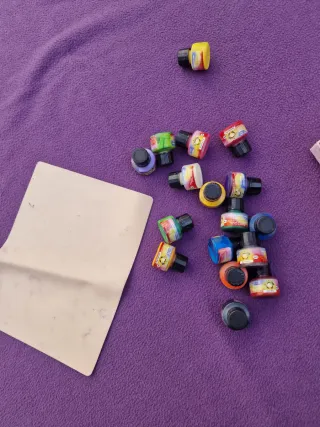 Set tintas tatuaje multicolor