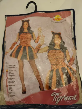 Disfraz Tigresa Talla M Guirca