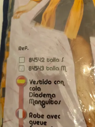 Disfraz Tigresa Talla M Guirca