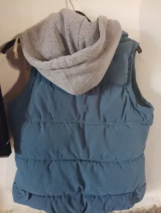 Chaleco KAFUNU Teal con Capucha