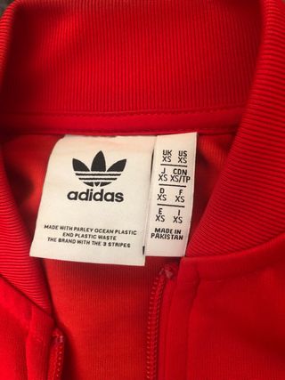 Chaqueta Adidas Roja
